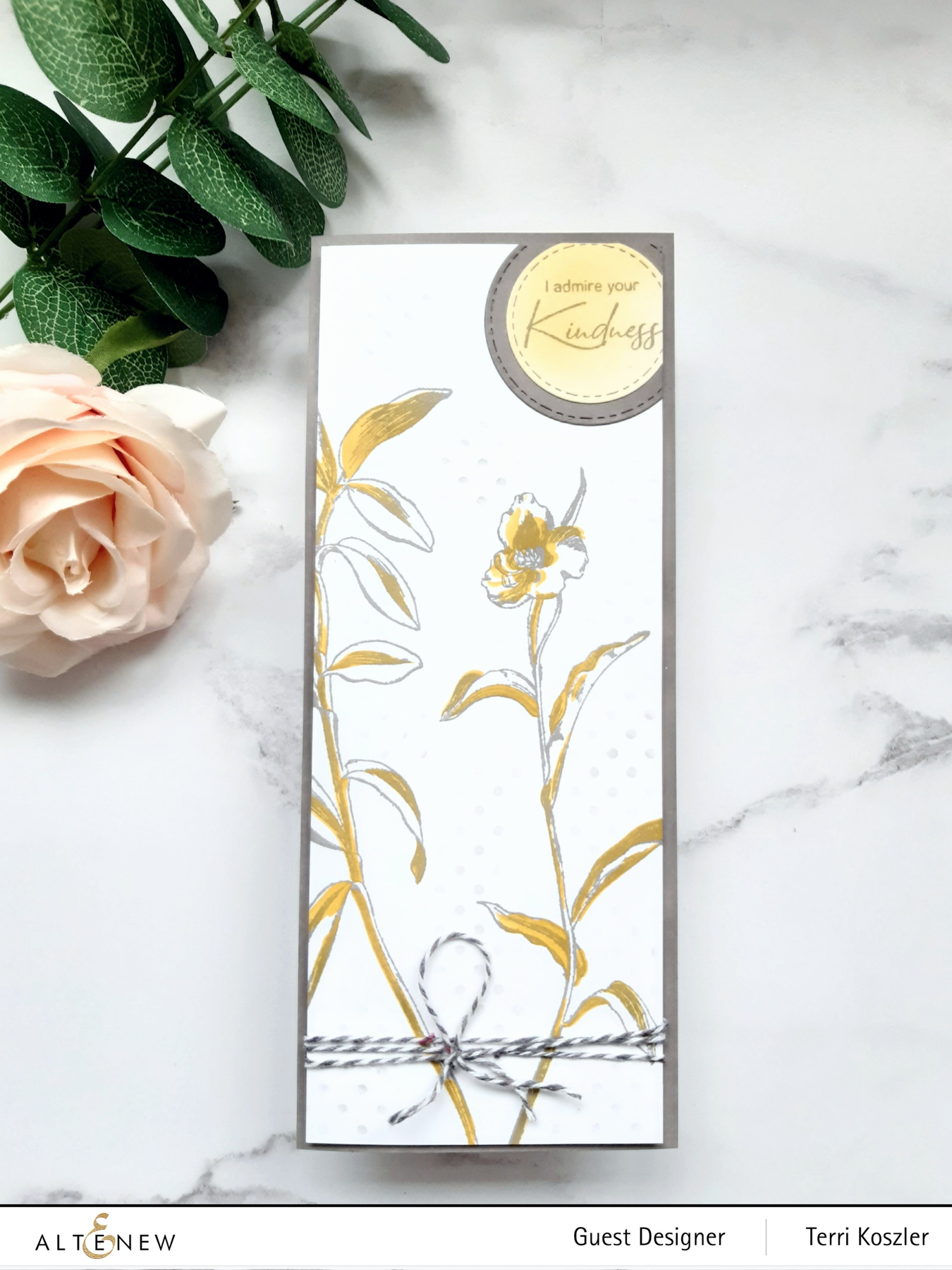 ALTENEW -Tall Foliage Stamp Set - 18