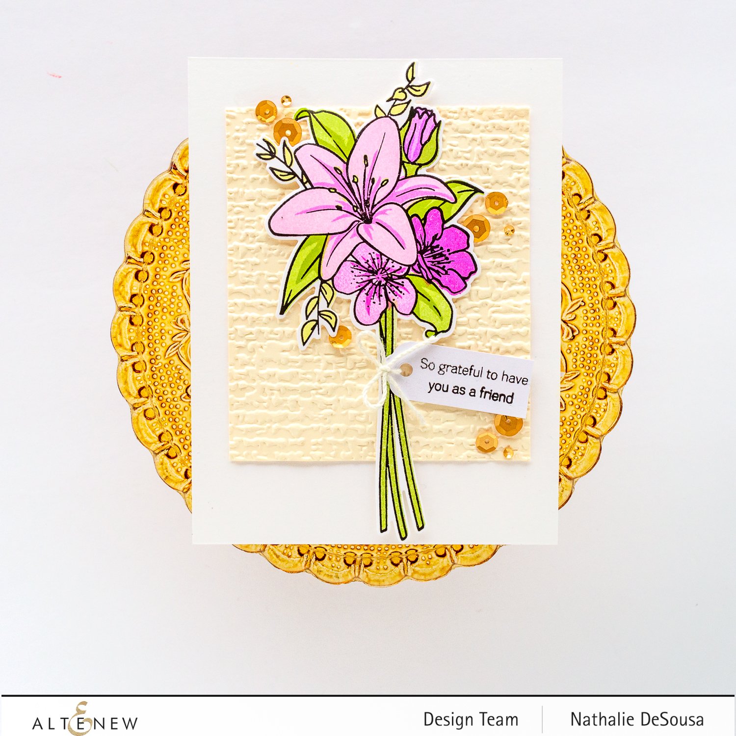 ALTENEW -Tall Foliage Stamp Set - 8