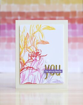 ALTENEW -Tall Foliage Stamp Set