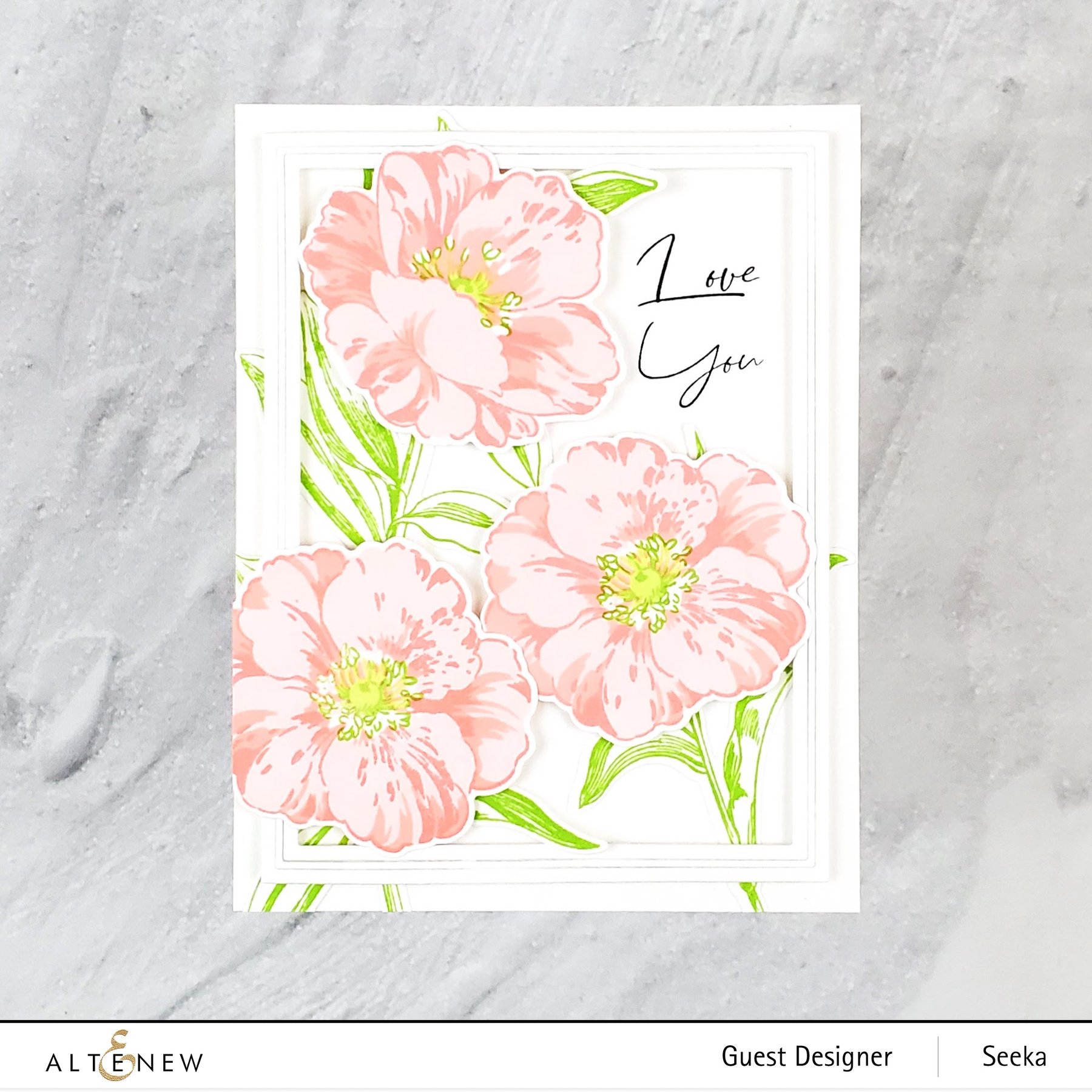 ALTENEW -Tall Foliage Stamp Set - 13