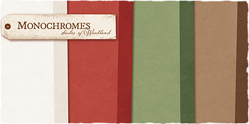 Monochromes - Shades of Woodland