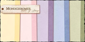 Monochromes - Shades of Spring