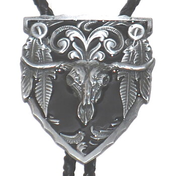 Bolotie BLACK RODEO BULL