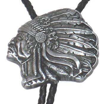 Bolotie SILVER INDIAN