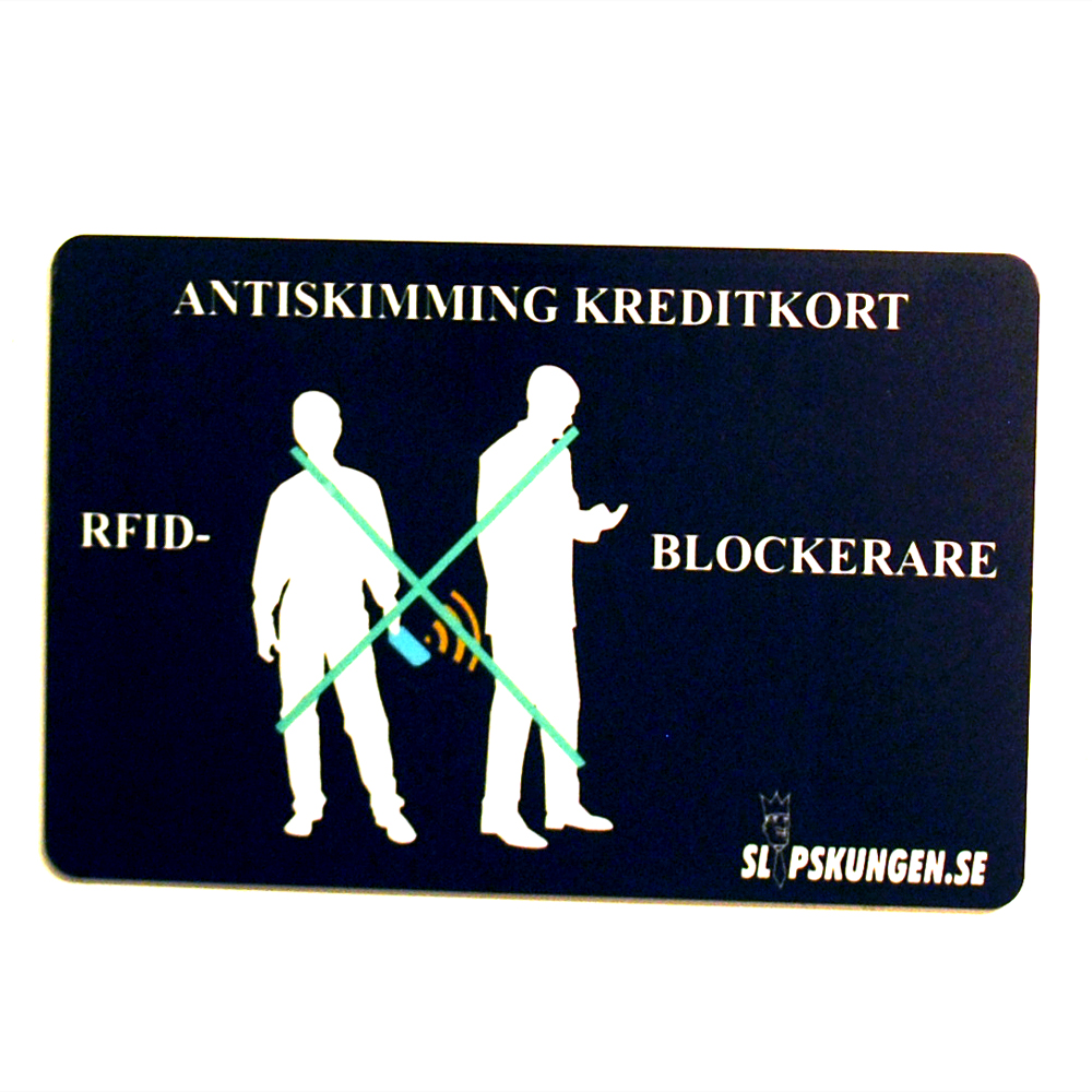Antiskimming Kreditkort