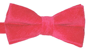 Fluga i sammet Cerise