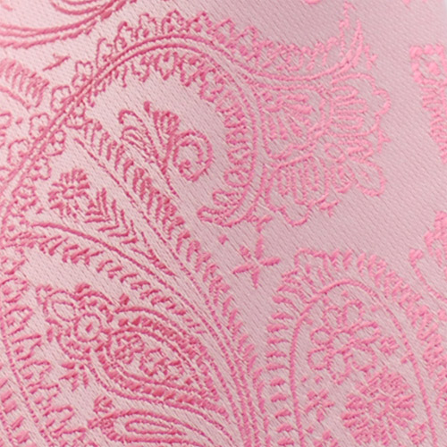 Väst+fluga Paisley Rosa - 6