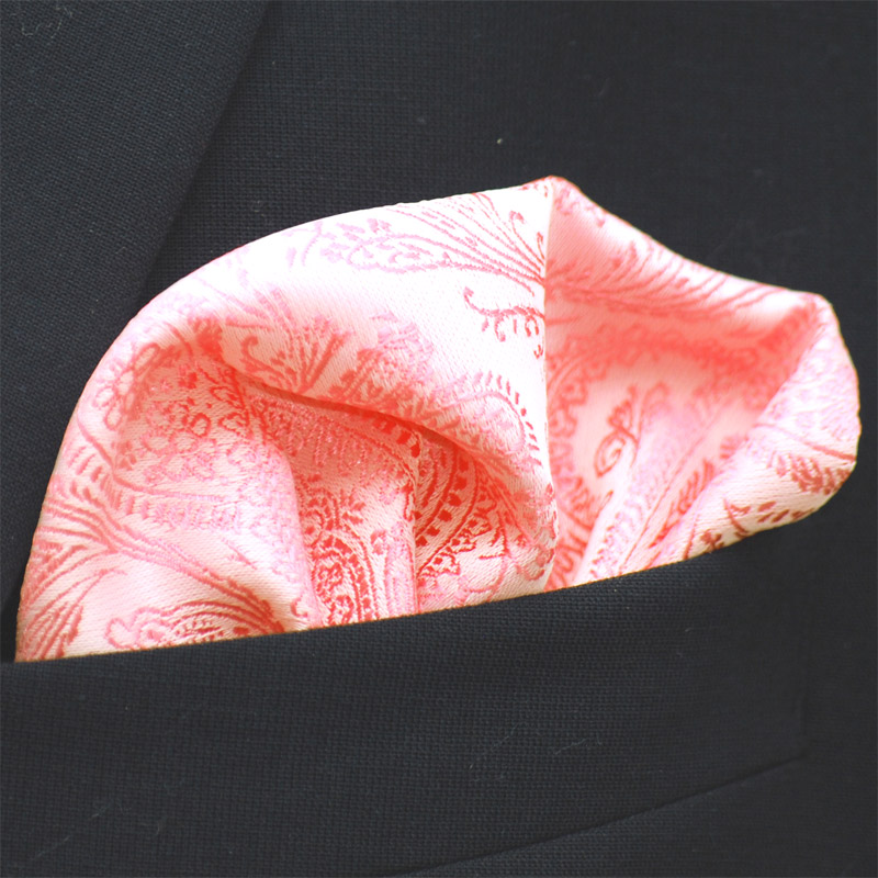 Väst+fluga Paisley Rosa - 4