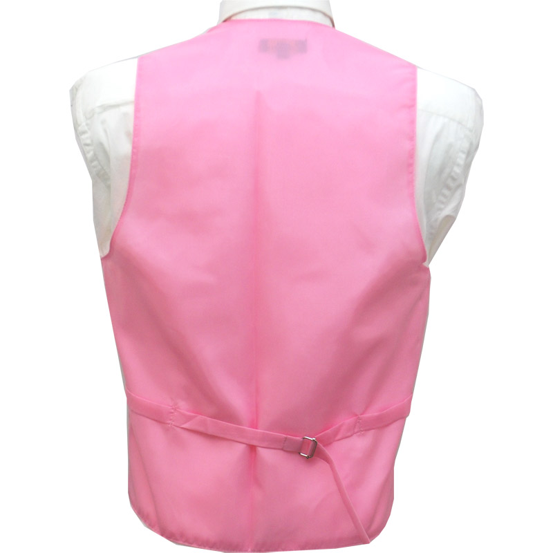 Väst+fluga Paisley Rosa - 2