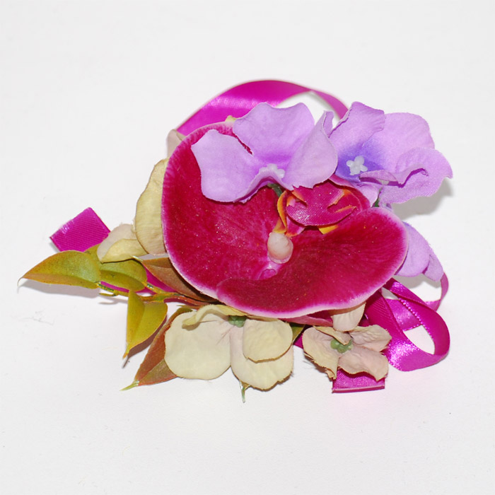 Handledscorsage Orchide Rosa - 2