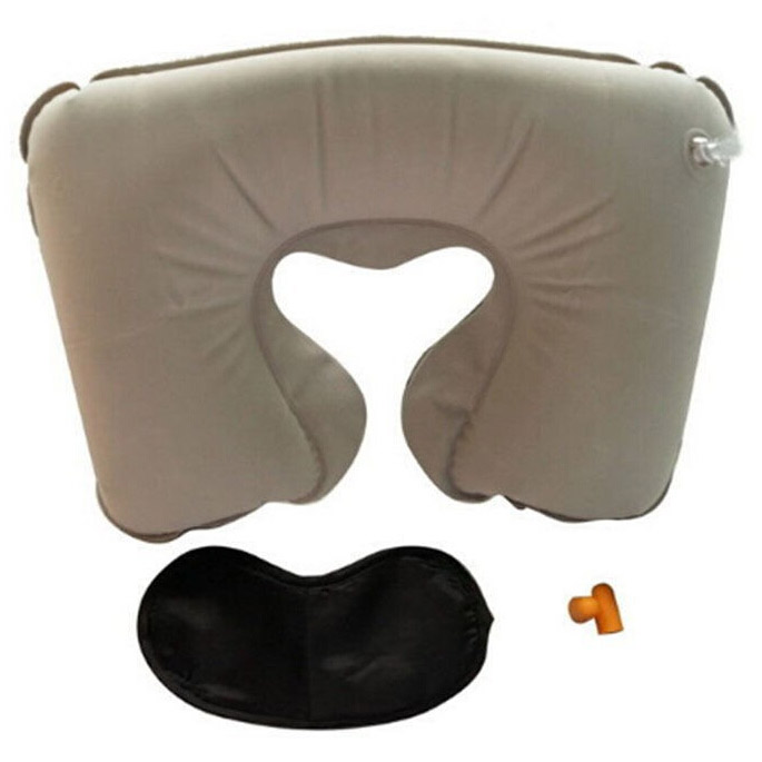 Resekit- Nackkudde Ögonmask Öronproppar - 2