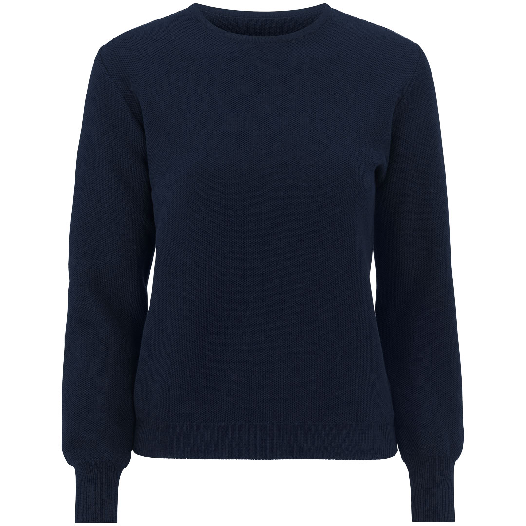 Pullover 19005-27 Pikéstickad bomull