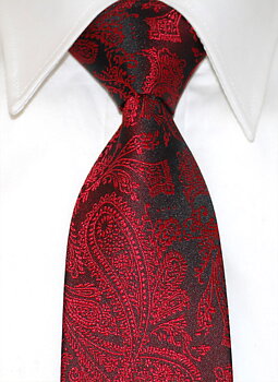 Slips 85 mm Paisley Röd