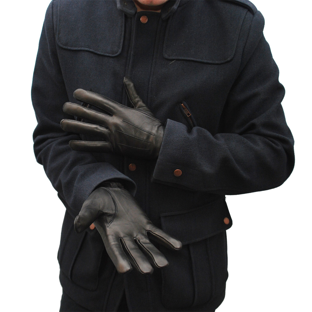 Skinnhandske Topeco Major svart - 2