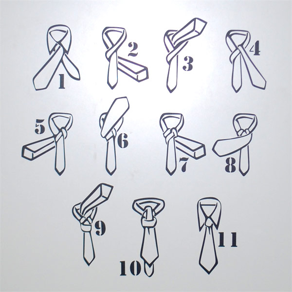 Väggdekor slips full windsor