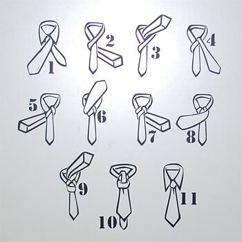Väggdekor slips full windsor