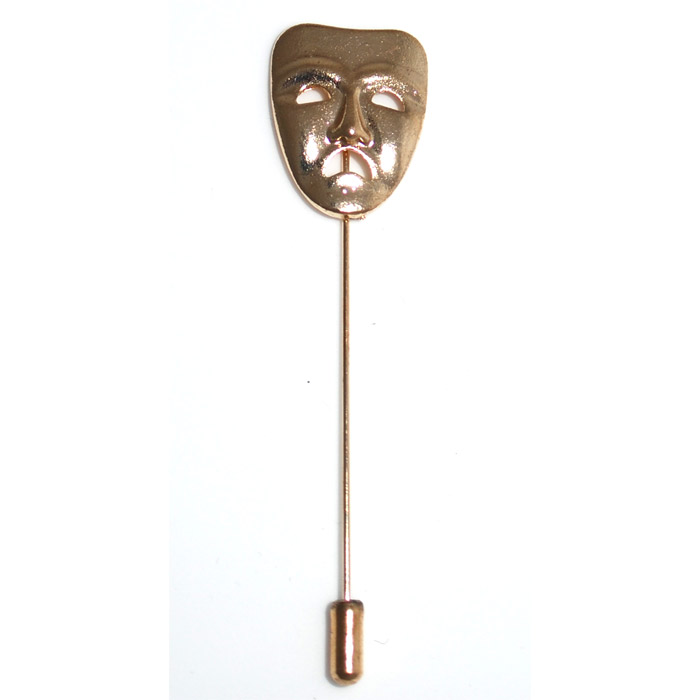 Kavajnål Teatermask - 2