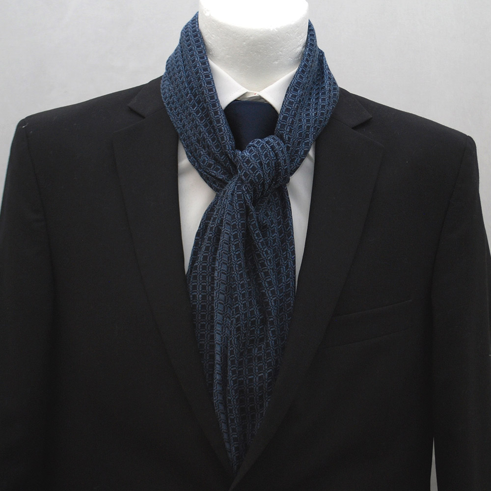 Scarf Napoli Tiny Squares BL