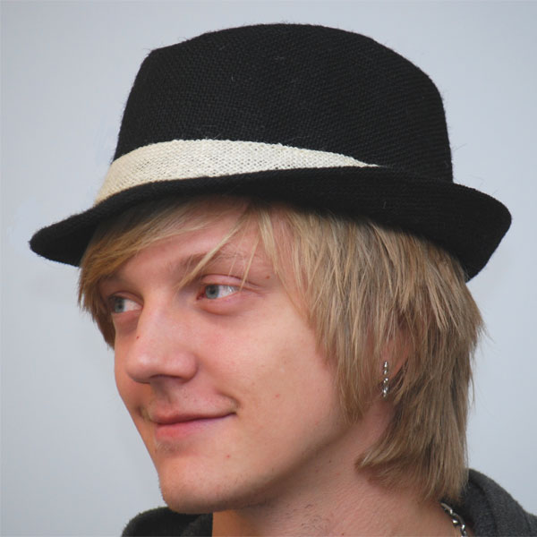 Hatt DENVER svart/beige - 2