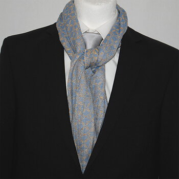 Scarf Napoli Summer Medallion Blue