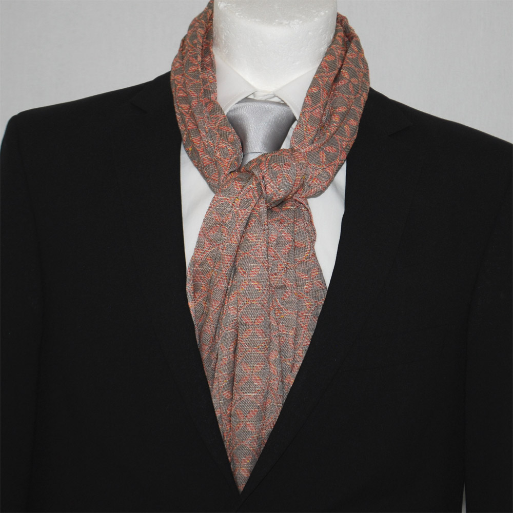 Scarf Napoli Summer Medallion Orange