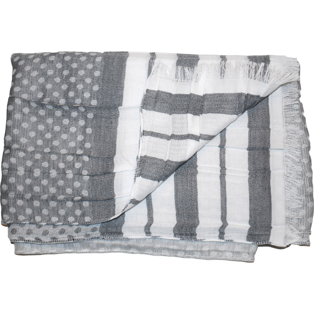 Scarf Napoli Summer Dots Grey - 2