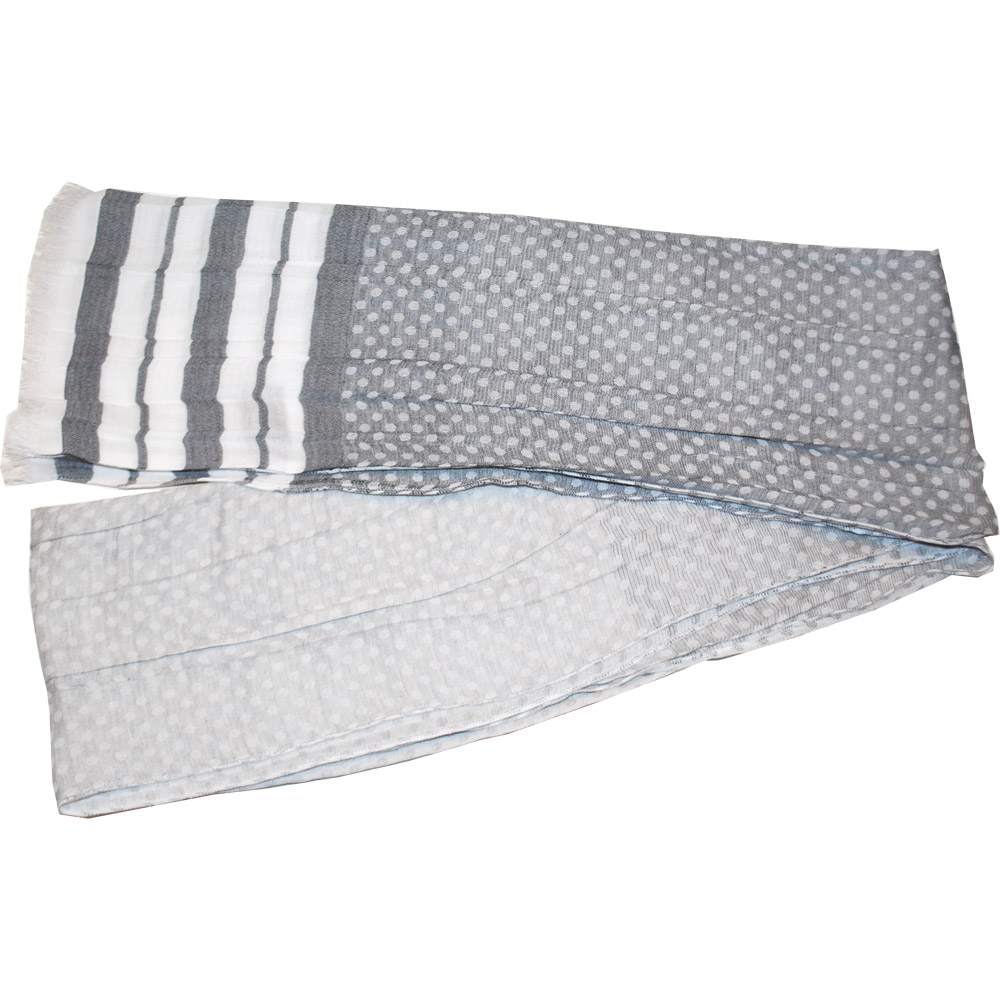 Scarf Napoli Summer Dots Grey - 3