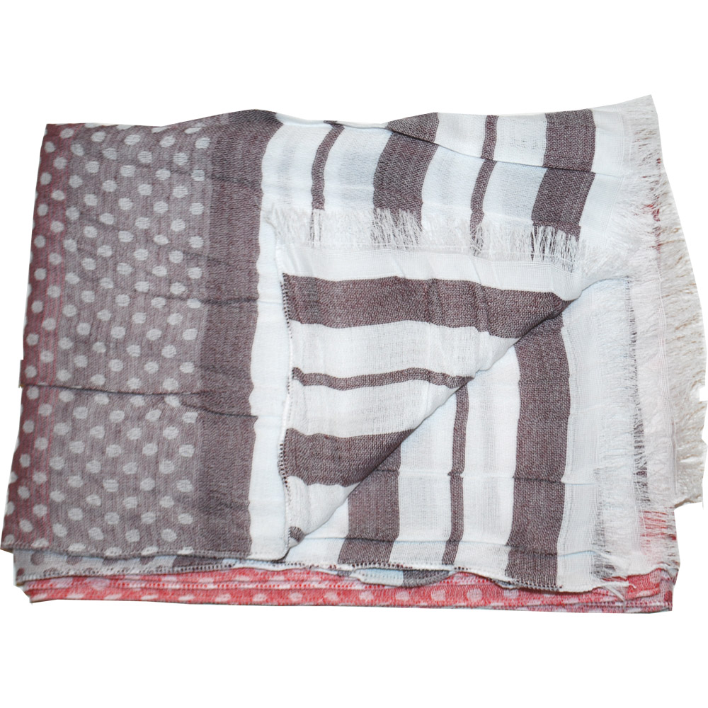 Scarf Napoli Summer Dots Red - 2