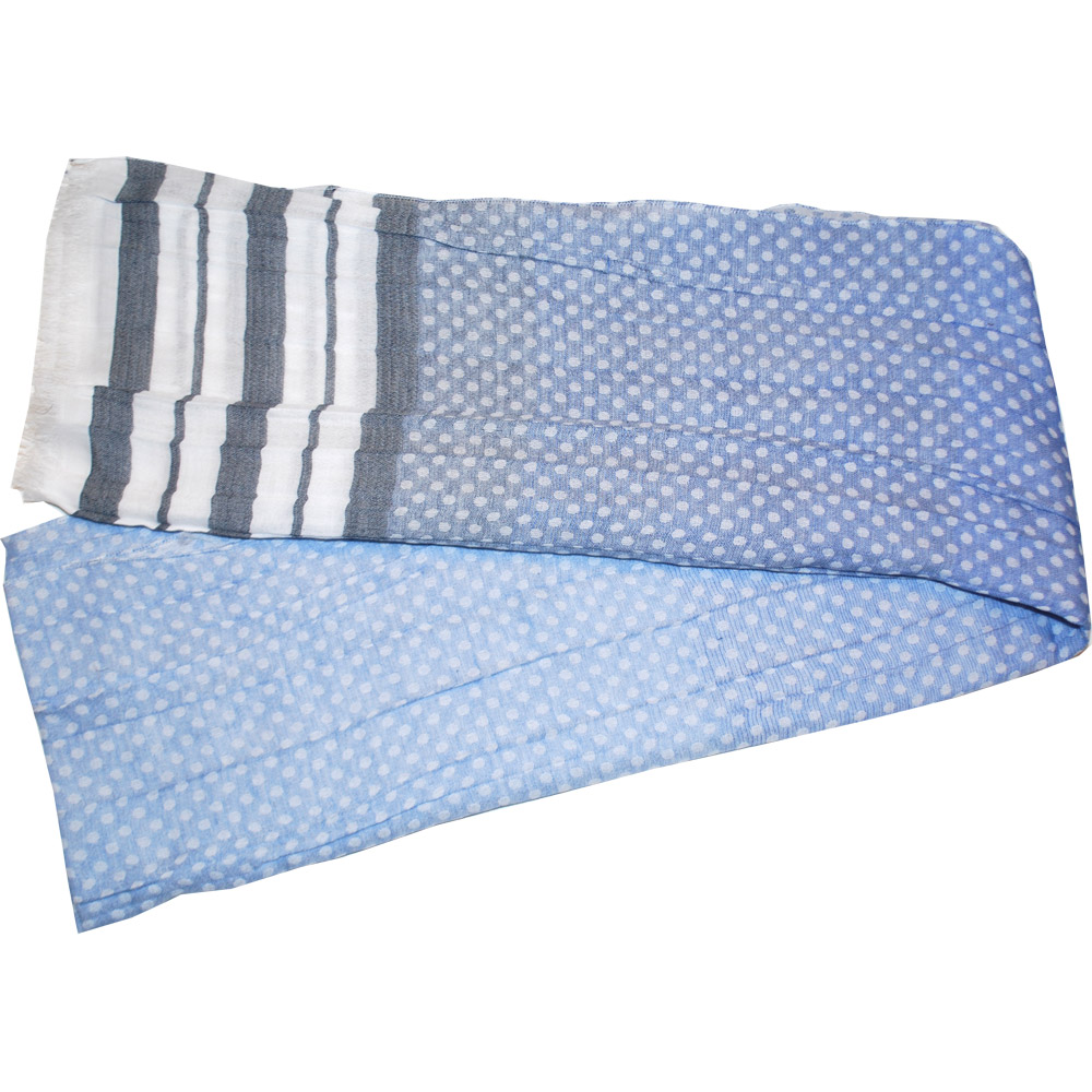 Scarf Napoli Summer Dots Blue - 3