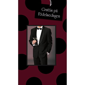 Gratulationskort Grattis 6