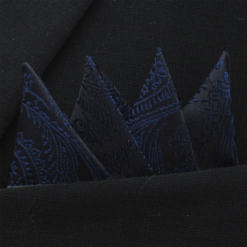 Väst+slips Paisley Marin - 6