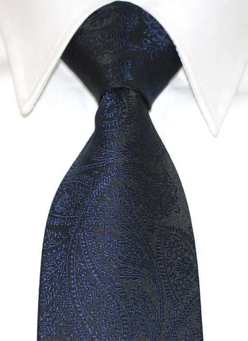 Väst+slips Paisley Marin - 3