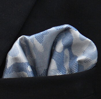 Bröstnäsduk Camo Blå-grå