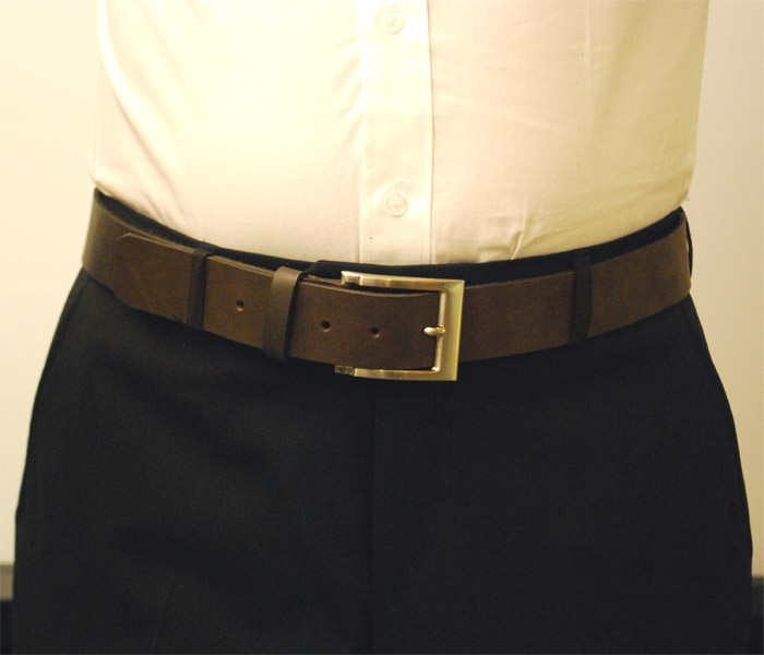 Läderbälte brun XL882B - 2