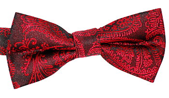 Barnfluga Paisley Röd
