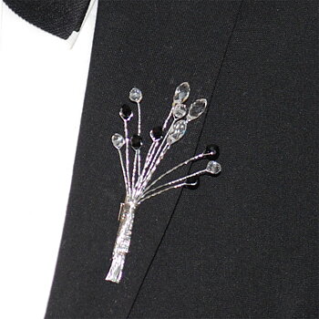 Corsage Kristall