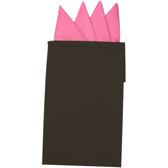 Färdigvikt bröstnäsduk Fyrspets FN044 Rosa - 2