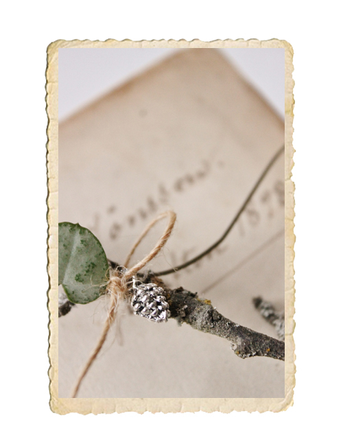 Mini kotte, silver