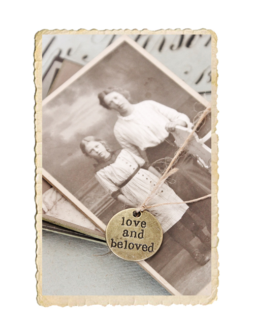 Berlock med text, love and beloved - 2