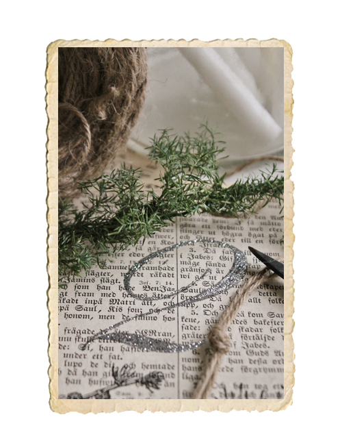 Set med adventskort, larix - 2