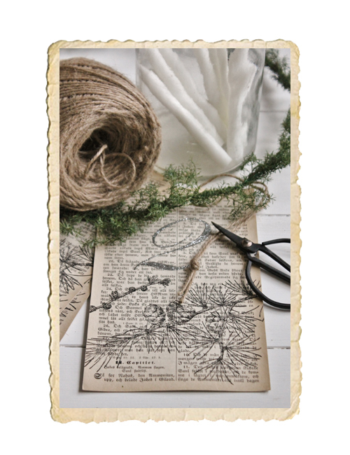 Set med adventskort, larix - 3