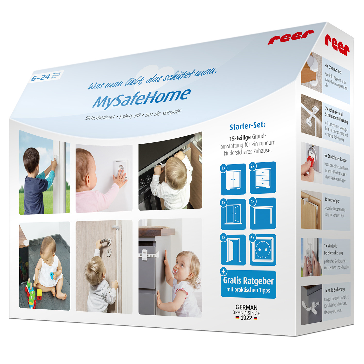 REER MySafeHome 15 delar till alternativt boende