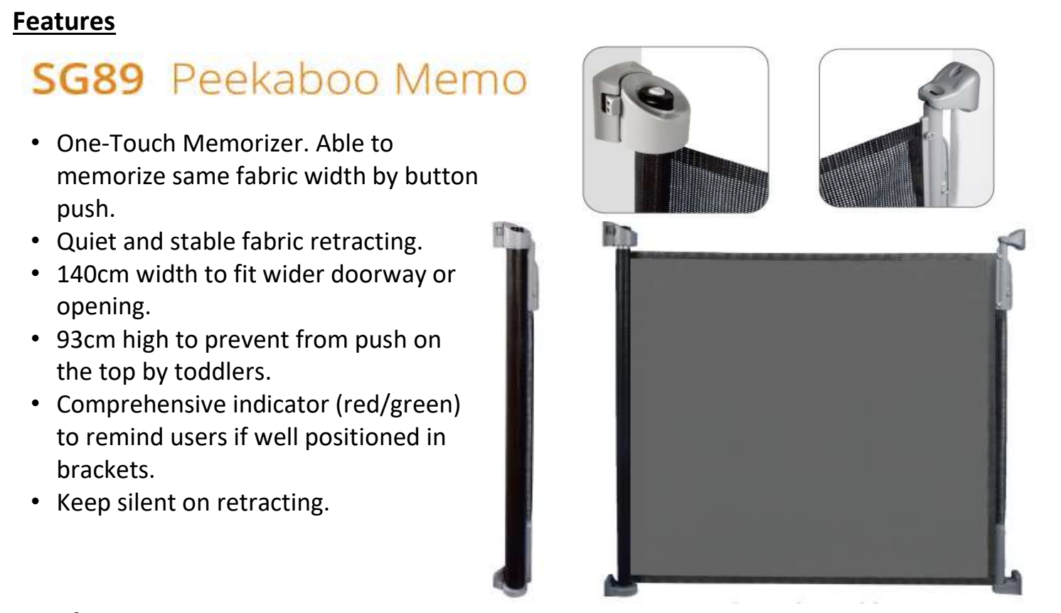 PEEKABOO MEMO. HÖJD 93 cm. BREDD max 140 cm. Vit - 6