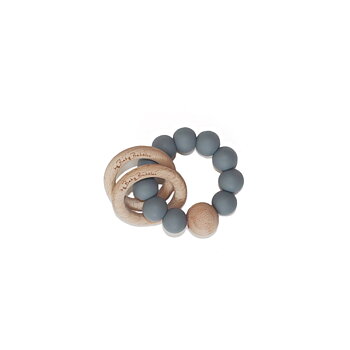 By Baby Bubbles Skallra Simple Grey 