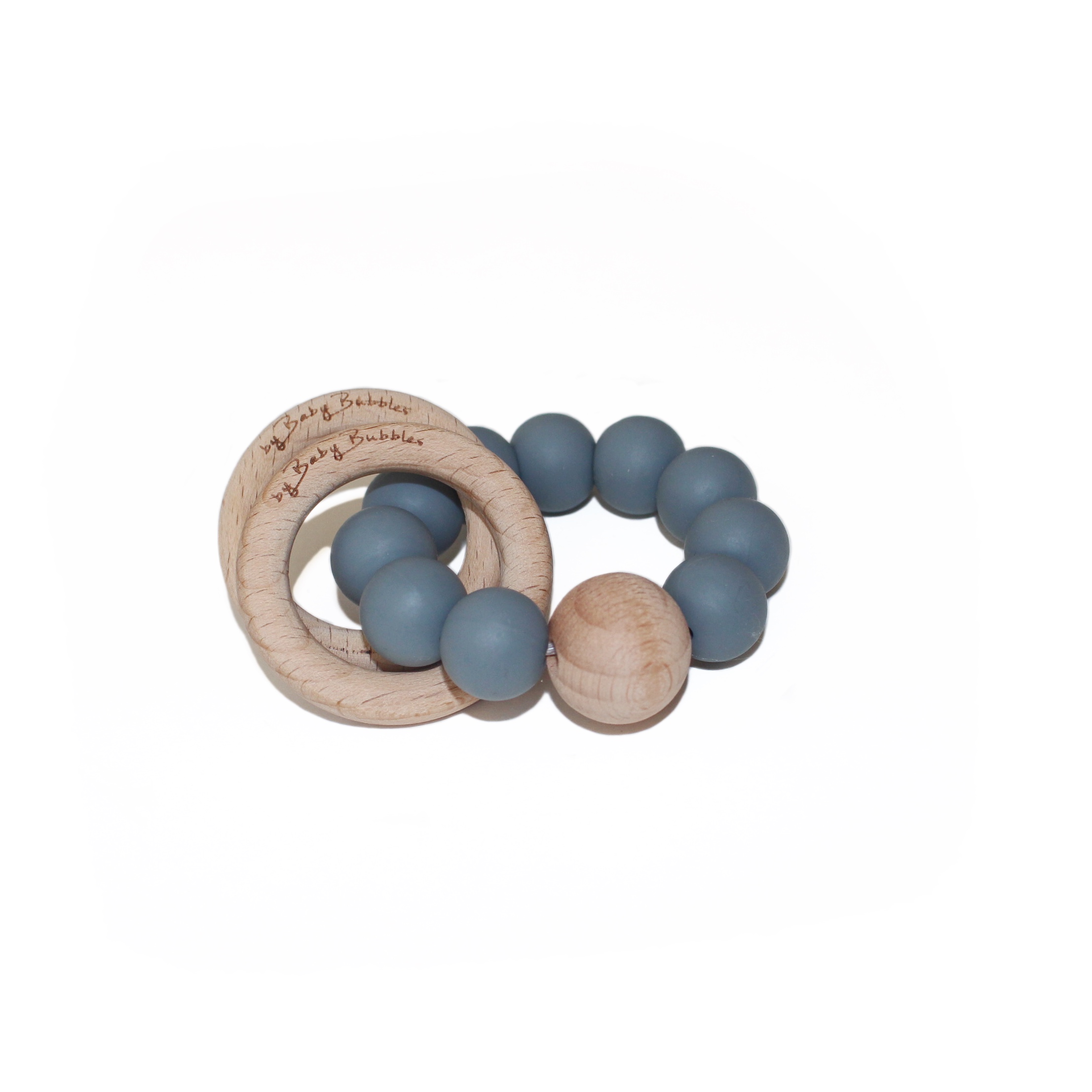 By Baby Bubbles Skallra Simple Grey 