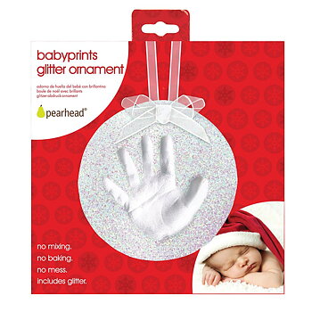 Babyprints babyprints glitter ornament 1p