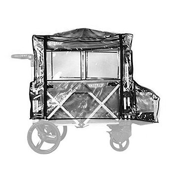 Keenz Stroller Wagon 7S Regnskydd Genomskinligt