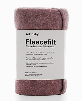 Fleecefilt AddBaby® Rosa