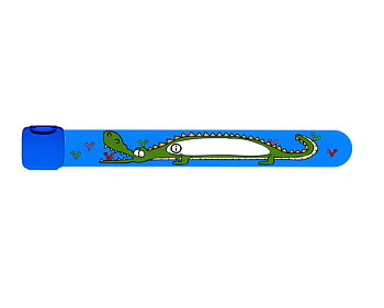 Infoband Blå Krokodil
