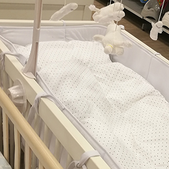 Spjälskydd AddBaby vit - 6